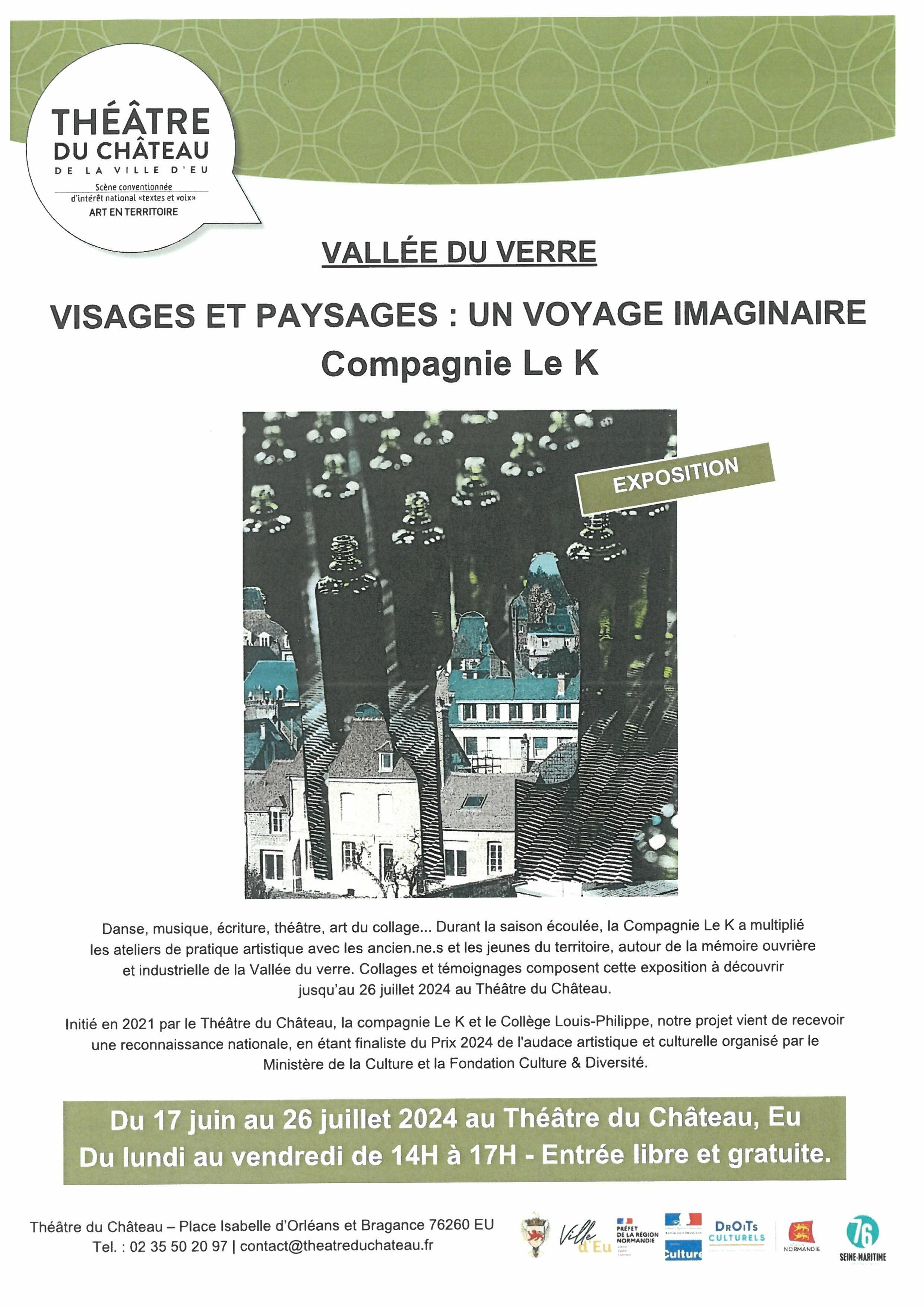 Exposition : visages et paysages, un voyage imaginaire Du 21 au 22 sept 2024