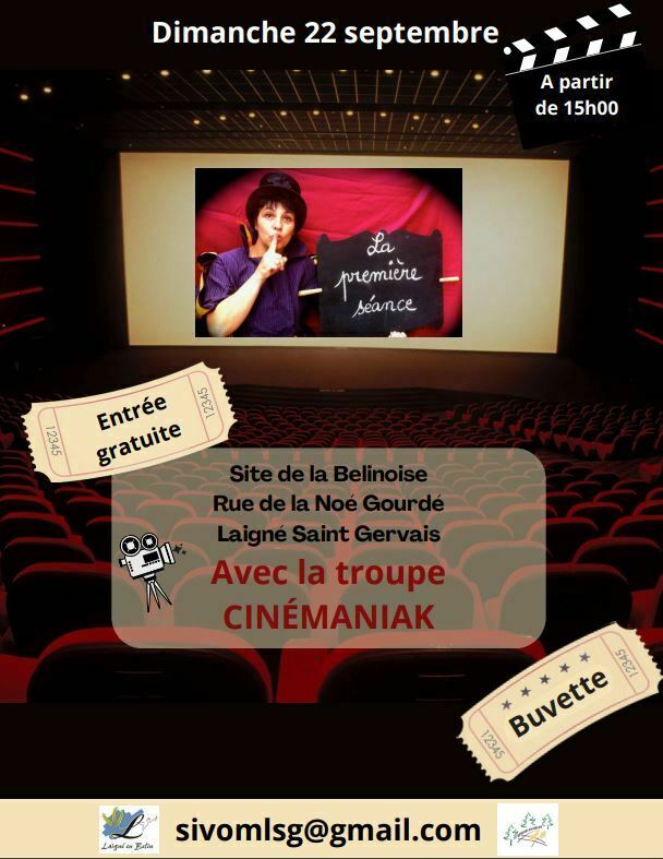 Séance de cinéma atypique avec la troupe Cinémaniak