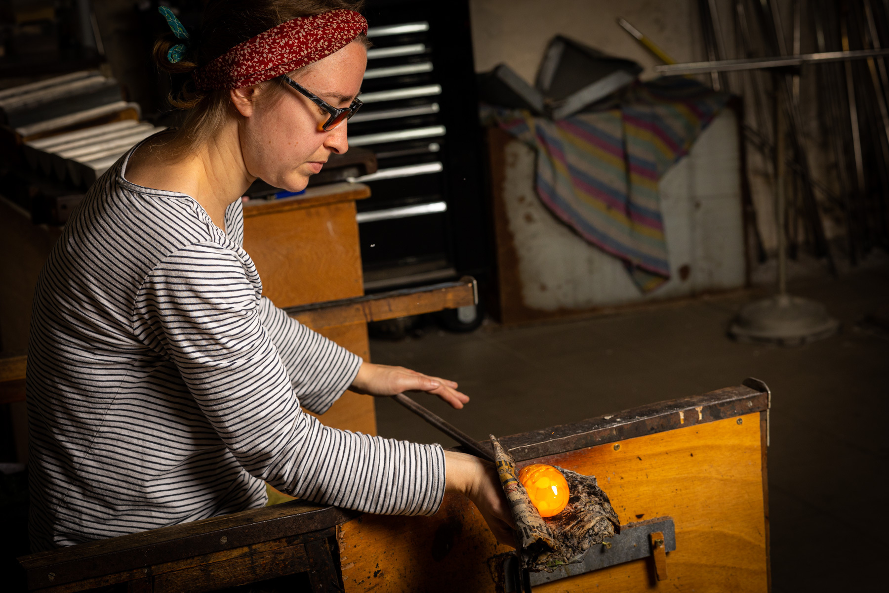 Venez découvrir la magie du verre en fusion