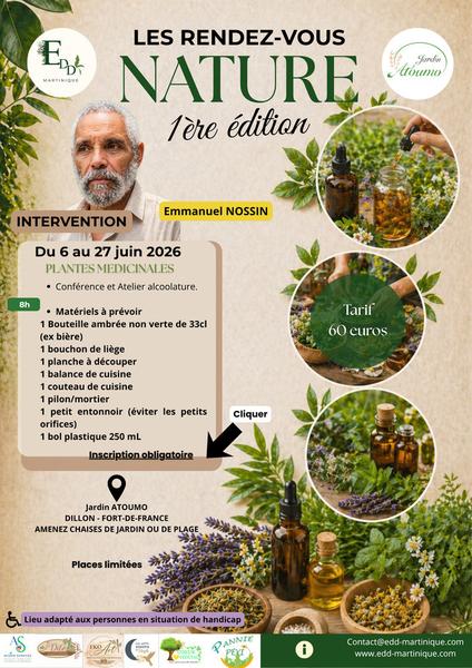Atelier alcoolature - Emmanuel NOSSIN Ethnopharmacologue