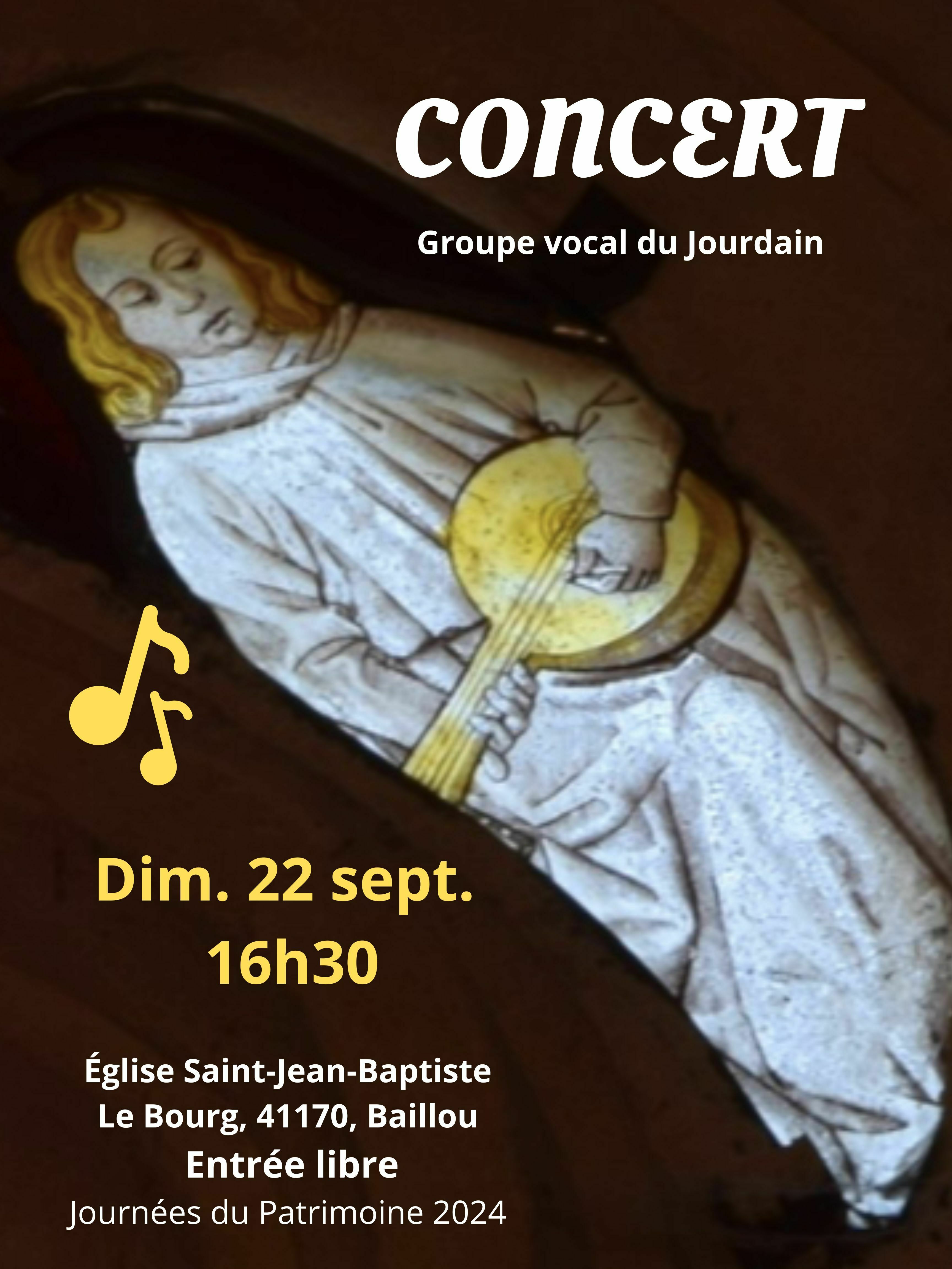 Concert Le 22 sept 2024