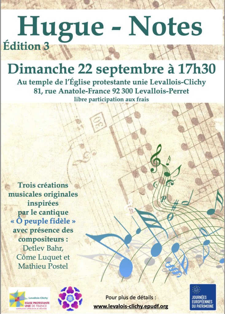 Concert Hugues-Notes Le 22 sept 2024