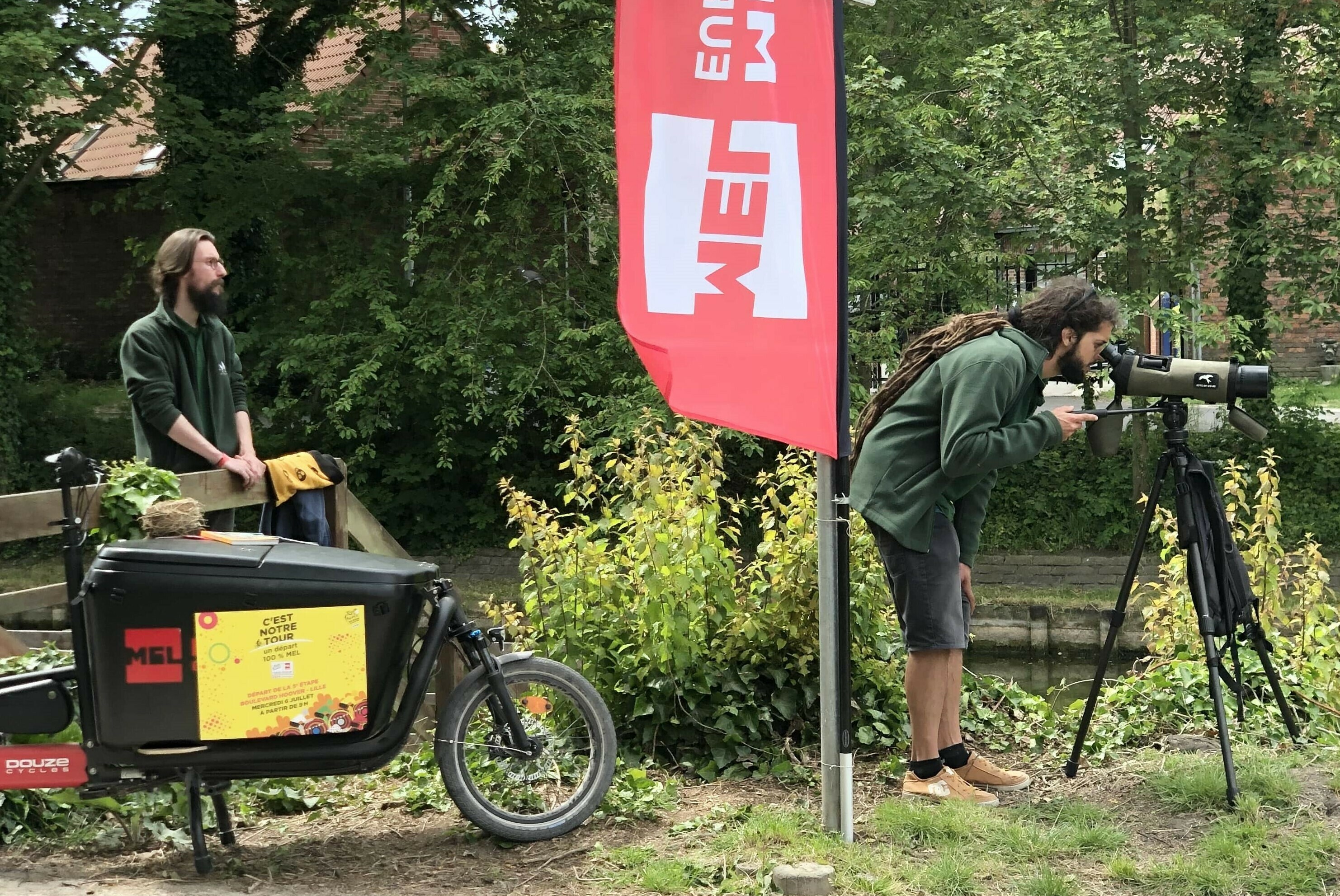 Découverte de la biodiversité des lacs avec les cyclo-nature de la MEL