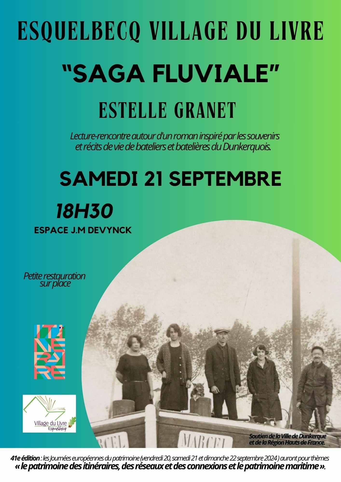 Lecture-rencontre autrice Estelle Granet Le 21 sept 2024