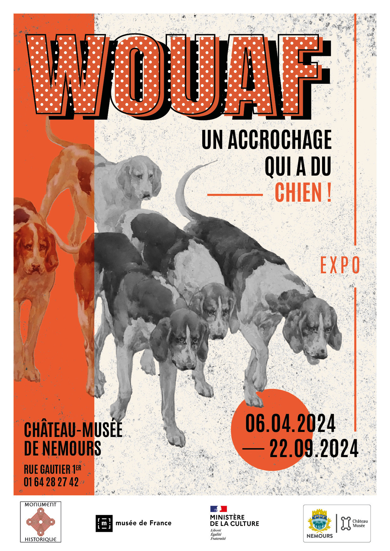 Exposition « Wouaf, un accrochage qui a du chien ! » Du 21 au 22 sept 2024