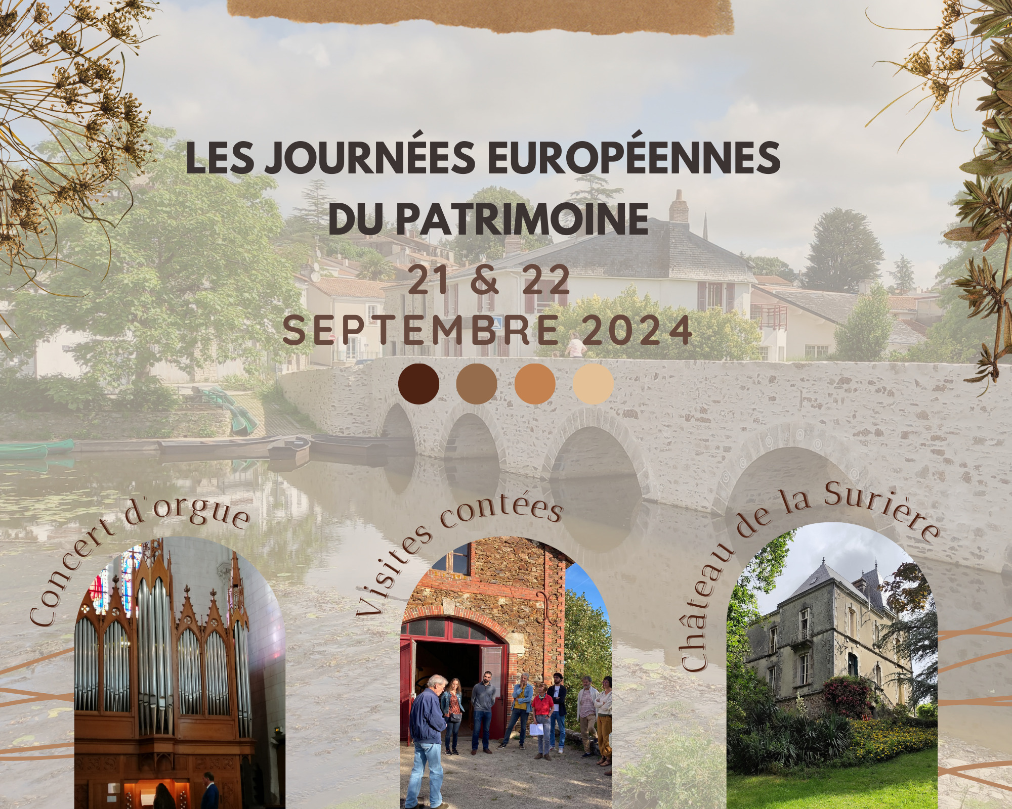 Les journées européennes du patrimoine à... Du 21 au 22 sept 2024