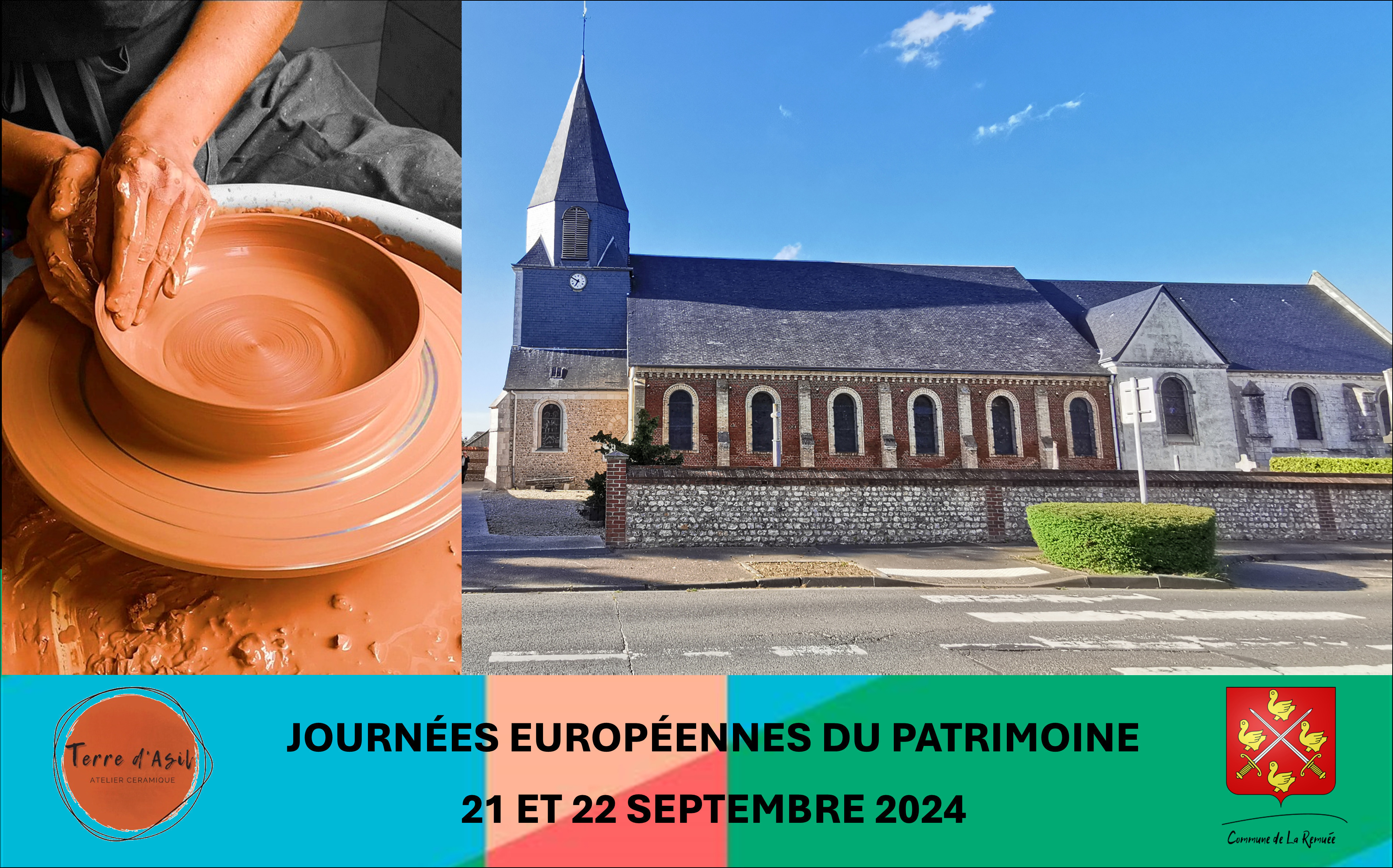 Atelier de poterie Du 21 au 22 sept 2024