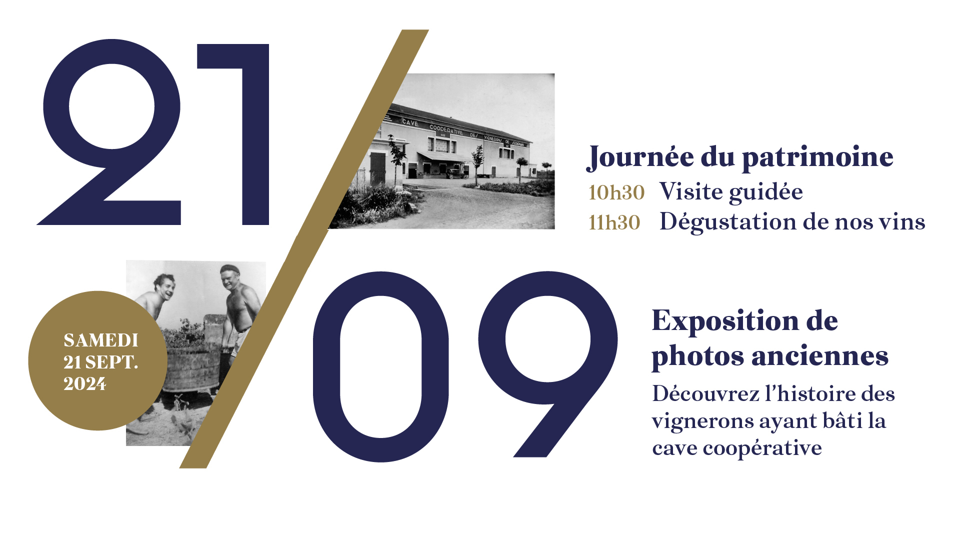 Exposition inédite : « Les vignerons pécheurs... Le 21 sept 2024