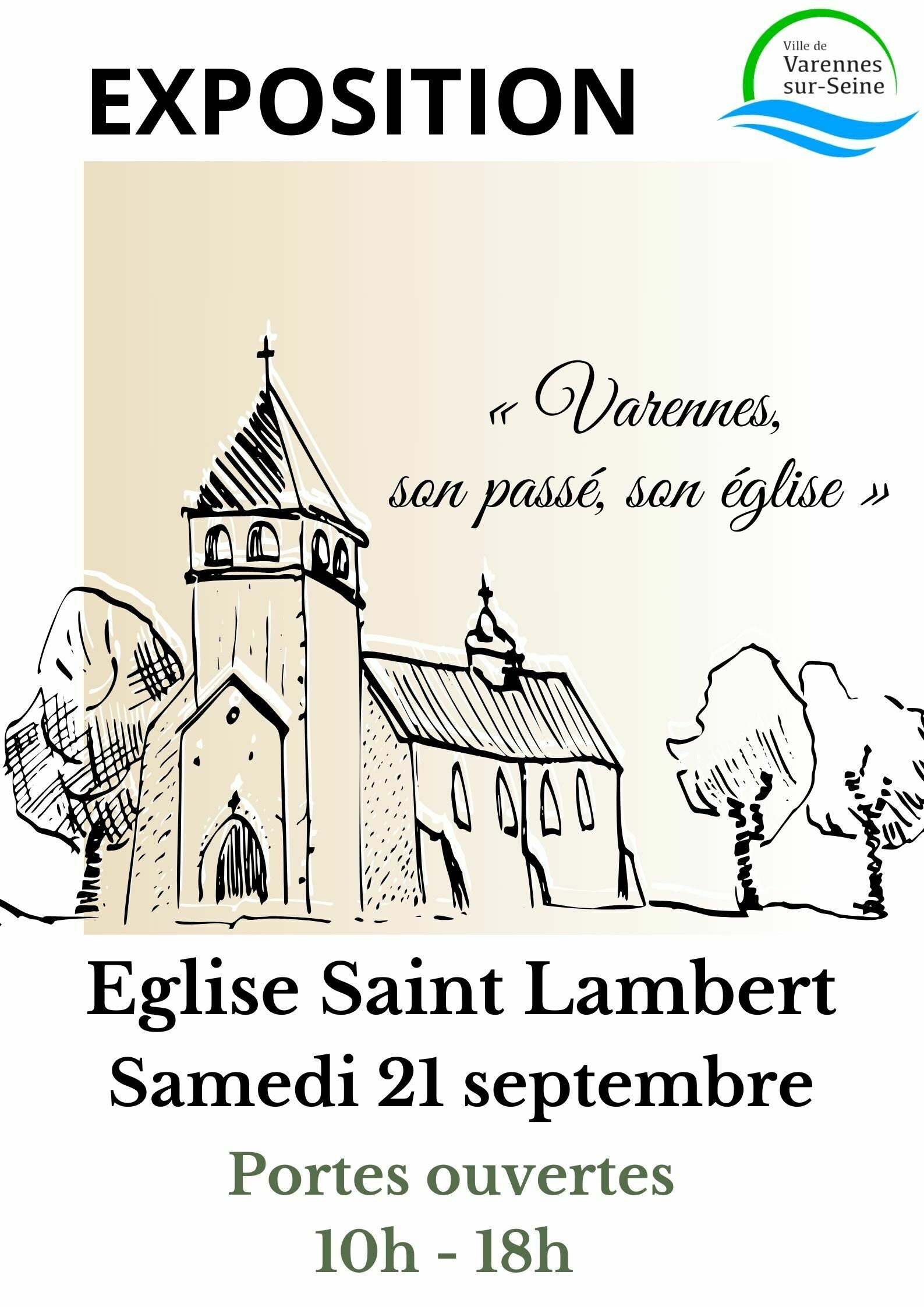 Exposition : Varennes, son passé, son église Le 21 sept 2024