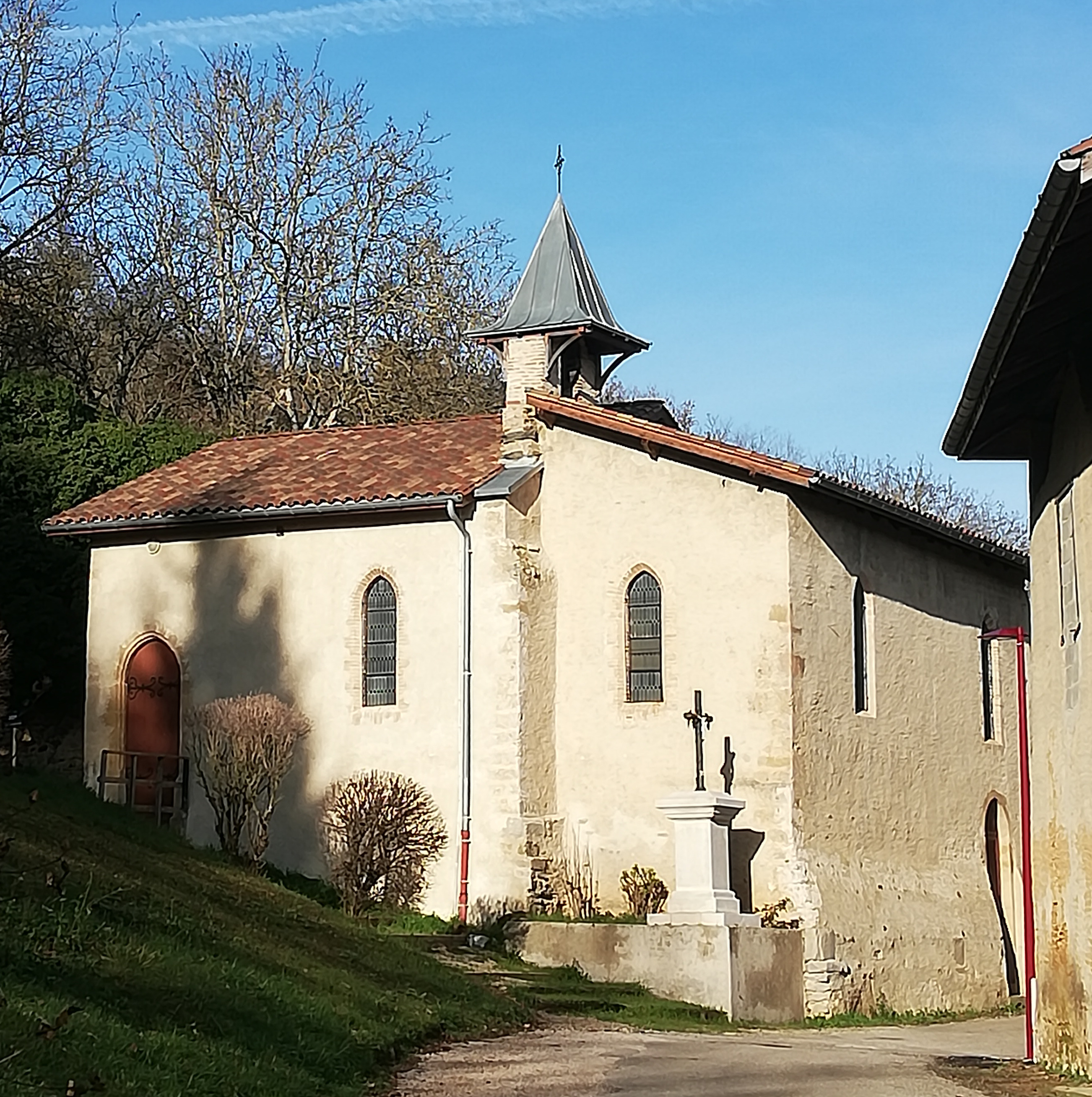 Visite de la chapelle de Grolée