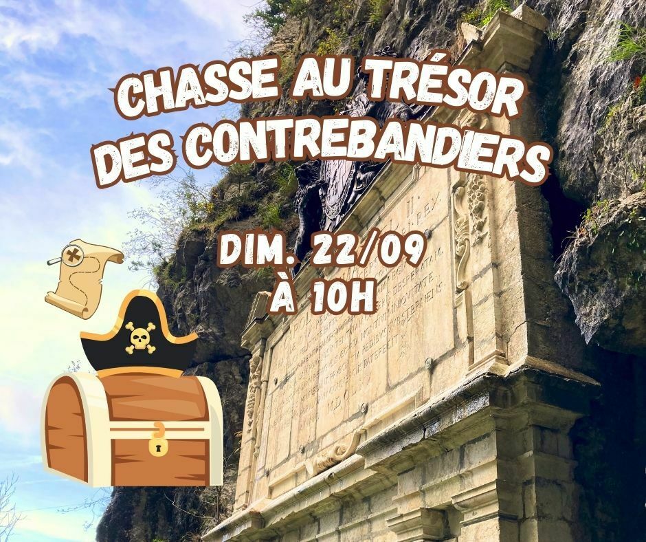 Animation pour enfants - Chasse au trésor des contrebandiers