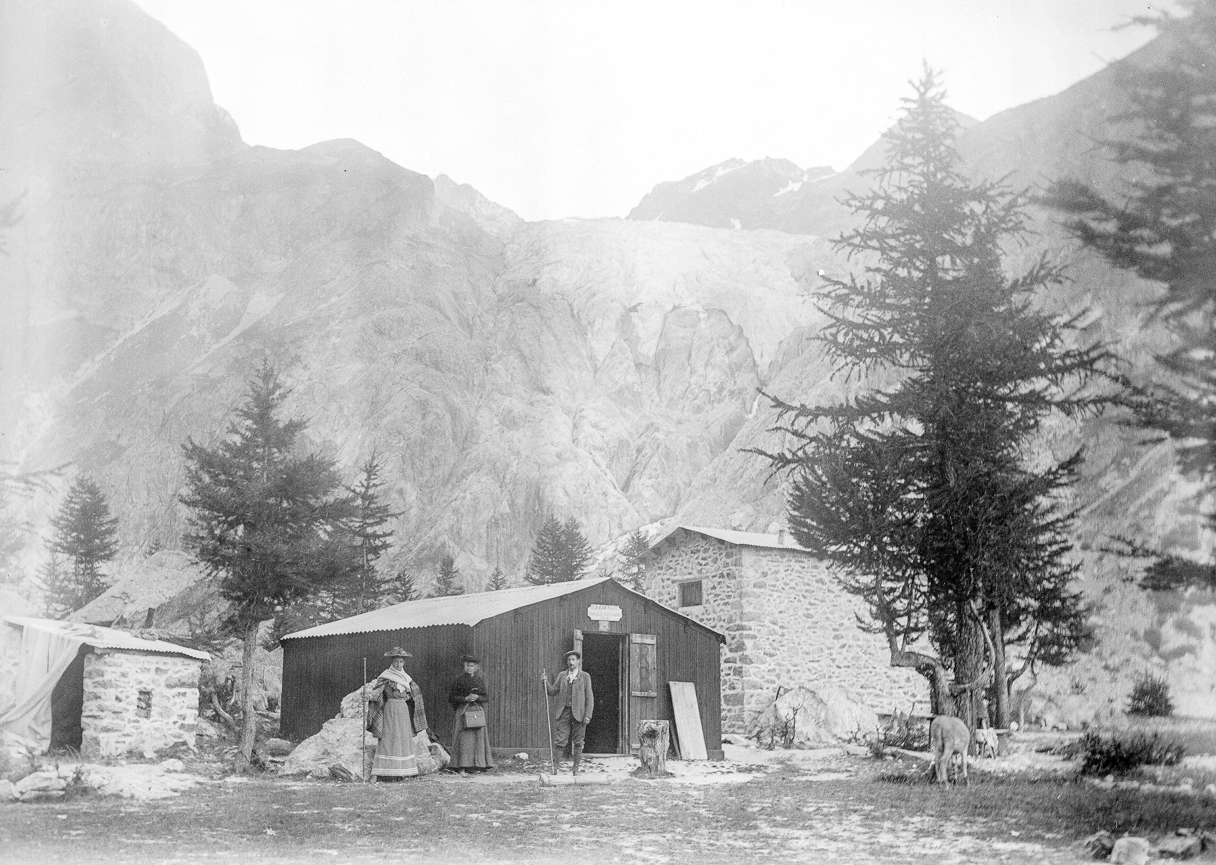 Les refuges de bois du massif des Écrins