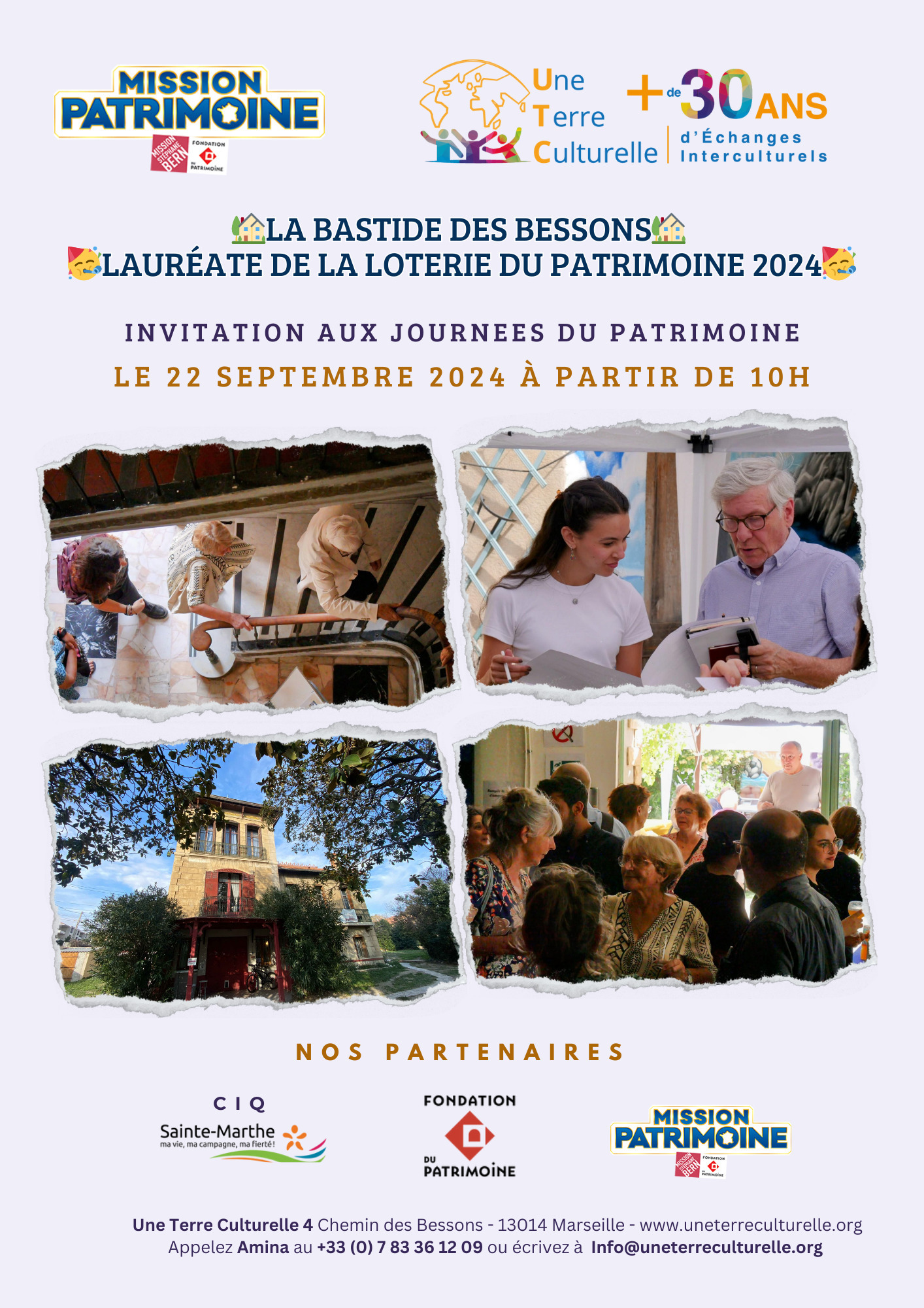 Portes ouvertes de la Bastide des Bessons Le 22 sept 2024