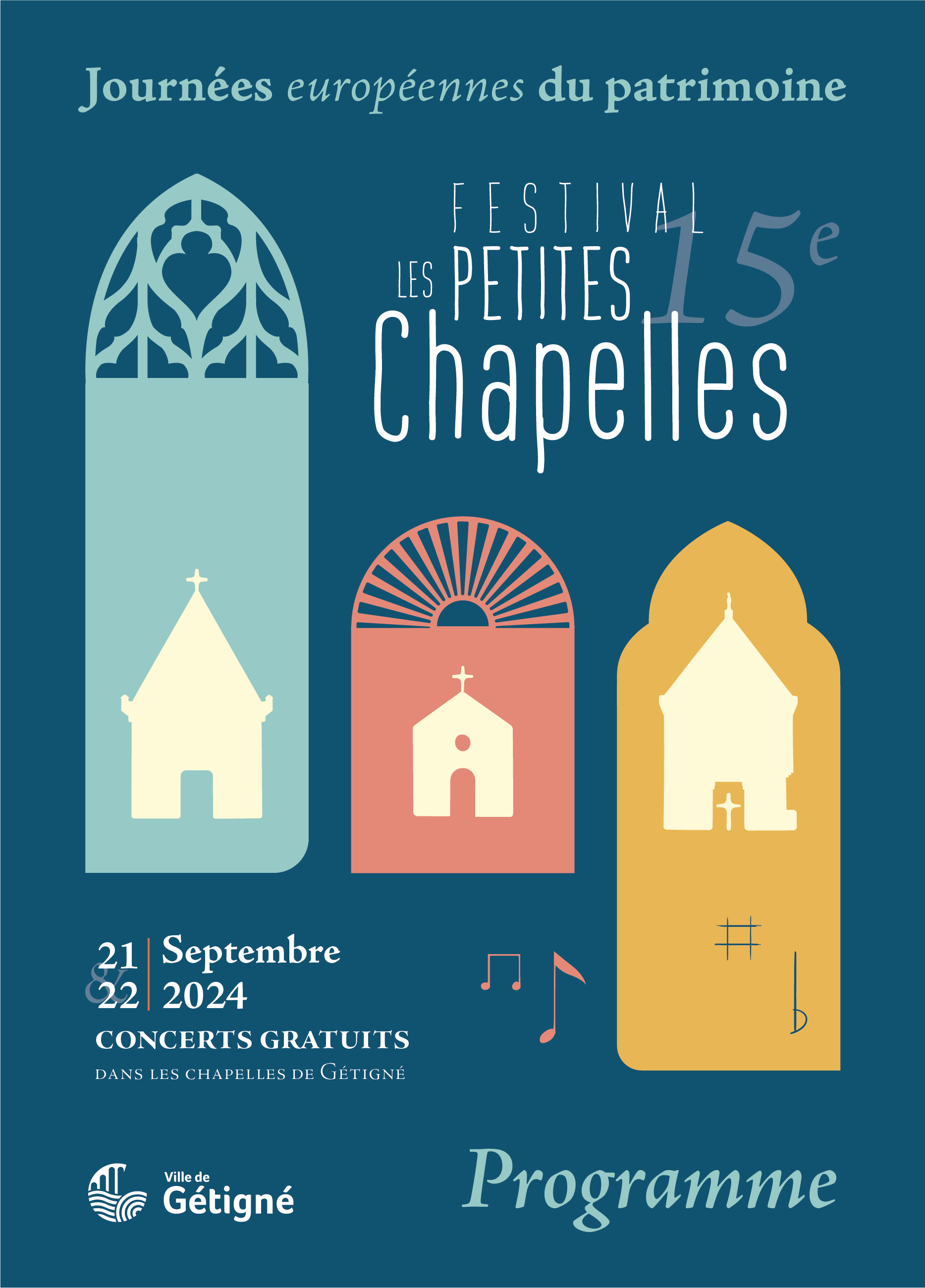 Le festival "les petites chapelles" Du 21 au 22 sept 2024