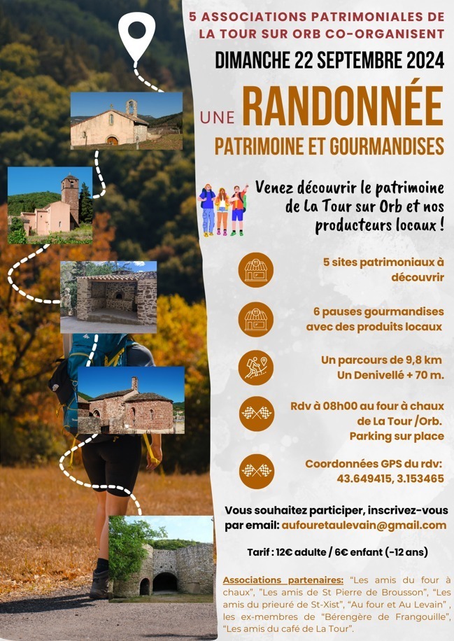 Randonnée « Patrimoine et Gourmandises »