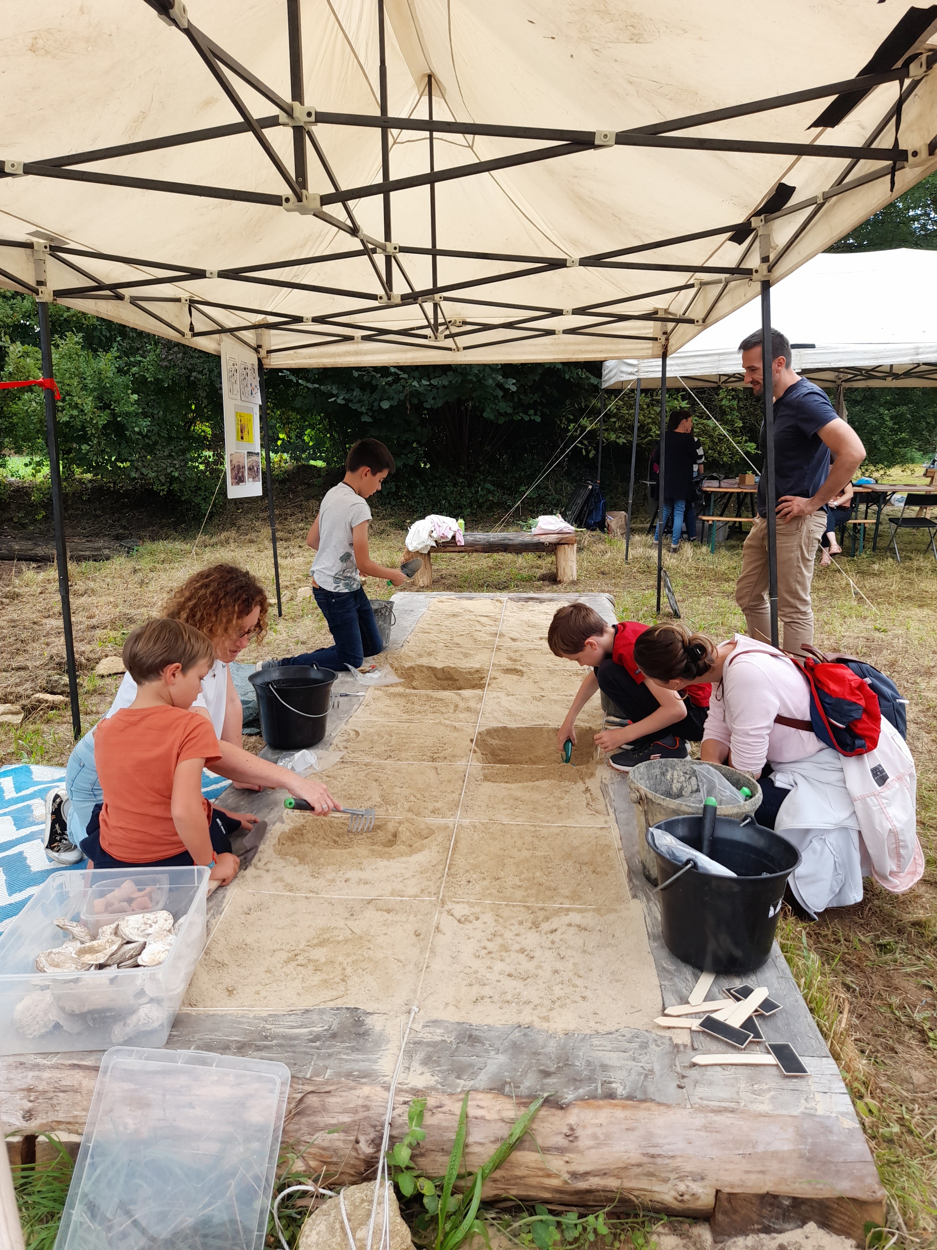 Atelier Bac de fouille