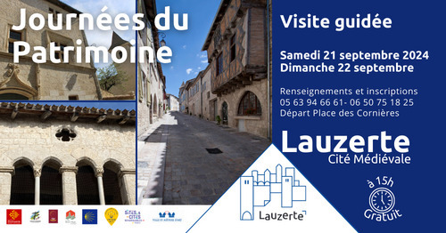 Visite guidée de la cité médiévale de Lauzerte