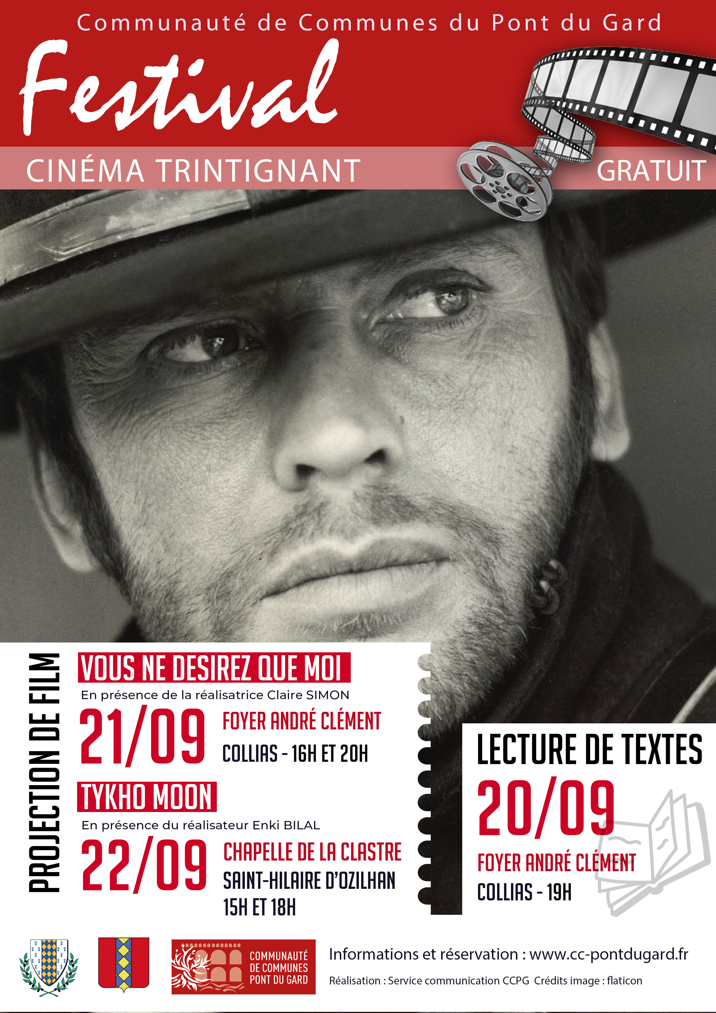 Cinéma Trintignant - Soirée lecture de textes Le 20 sept 2024