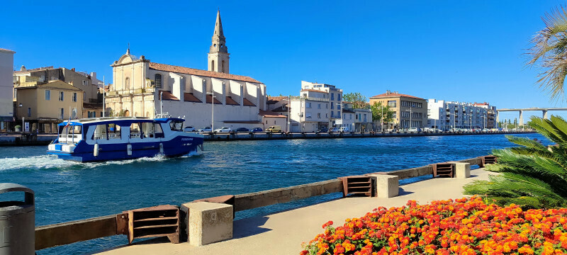 Balade en bateau sur les canaux de Martigues Le 22 sept 2024