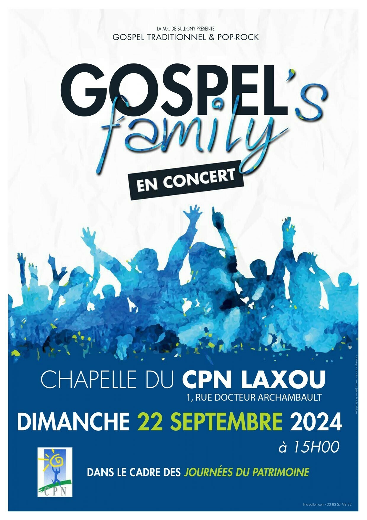 Assistez à un concert de gospel Le 22 sept 2024