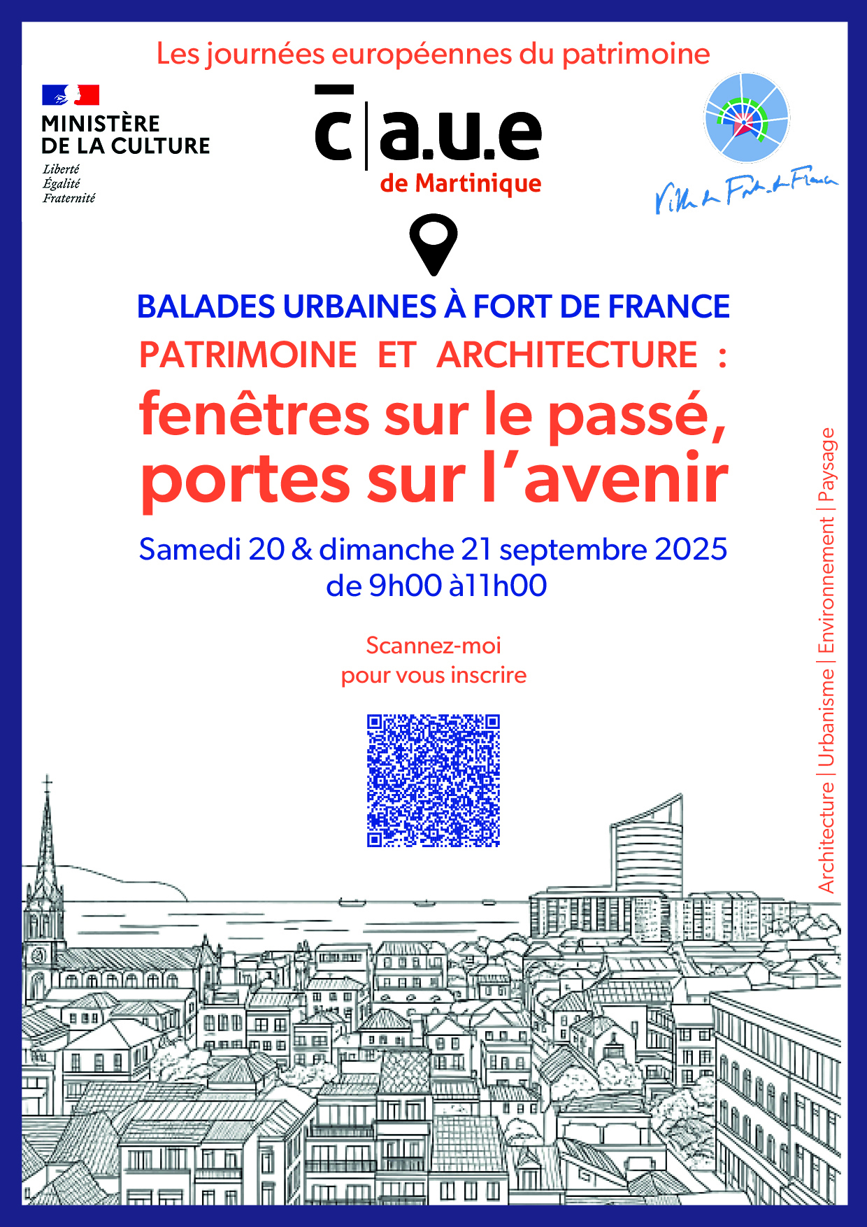 Balade à Fort de France | Patrimoine et architecture : Fenêtres sur le passé, portes sur l'avenir