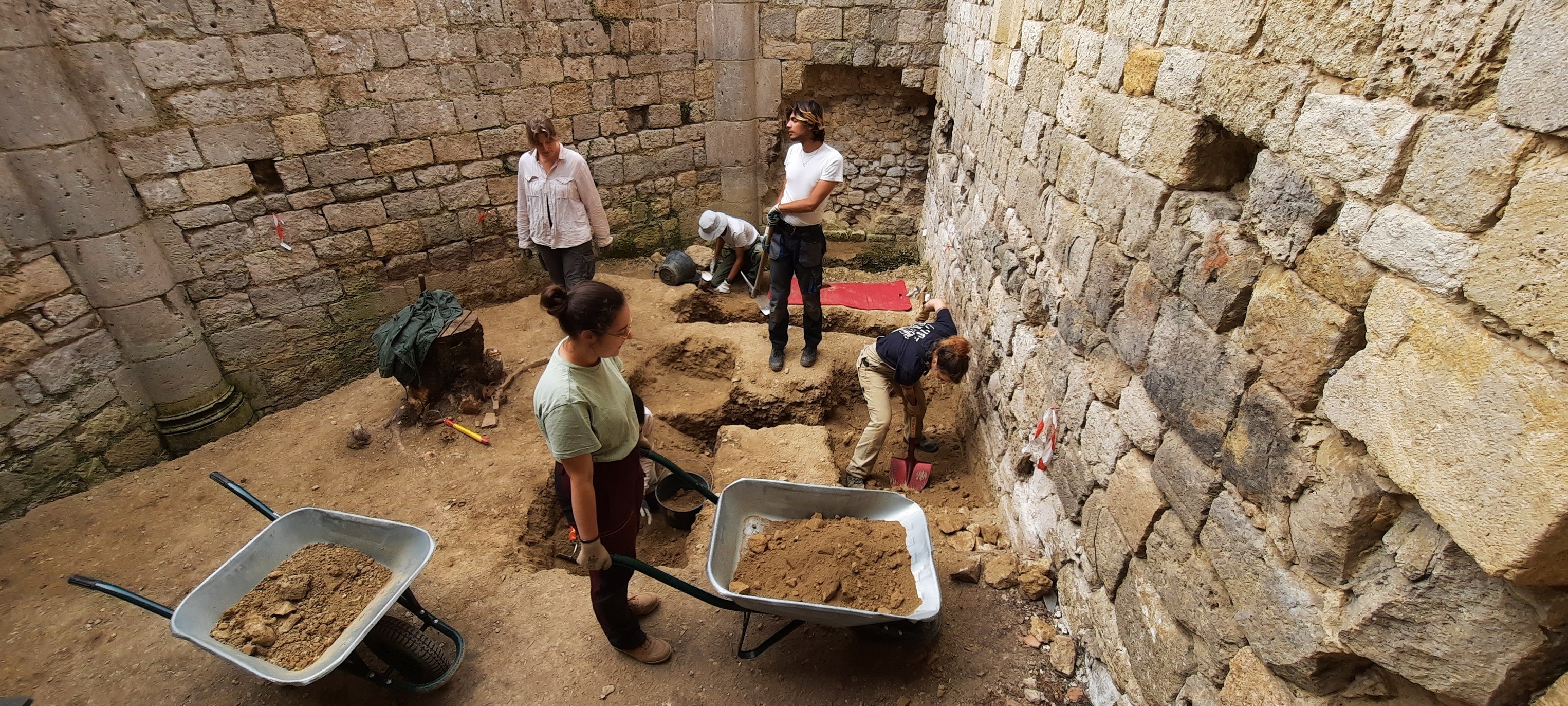 Le chantier archéologique de l