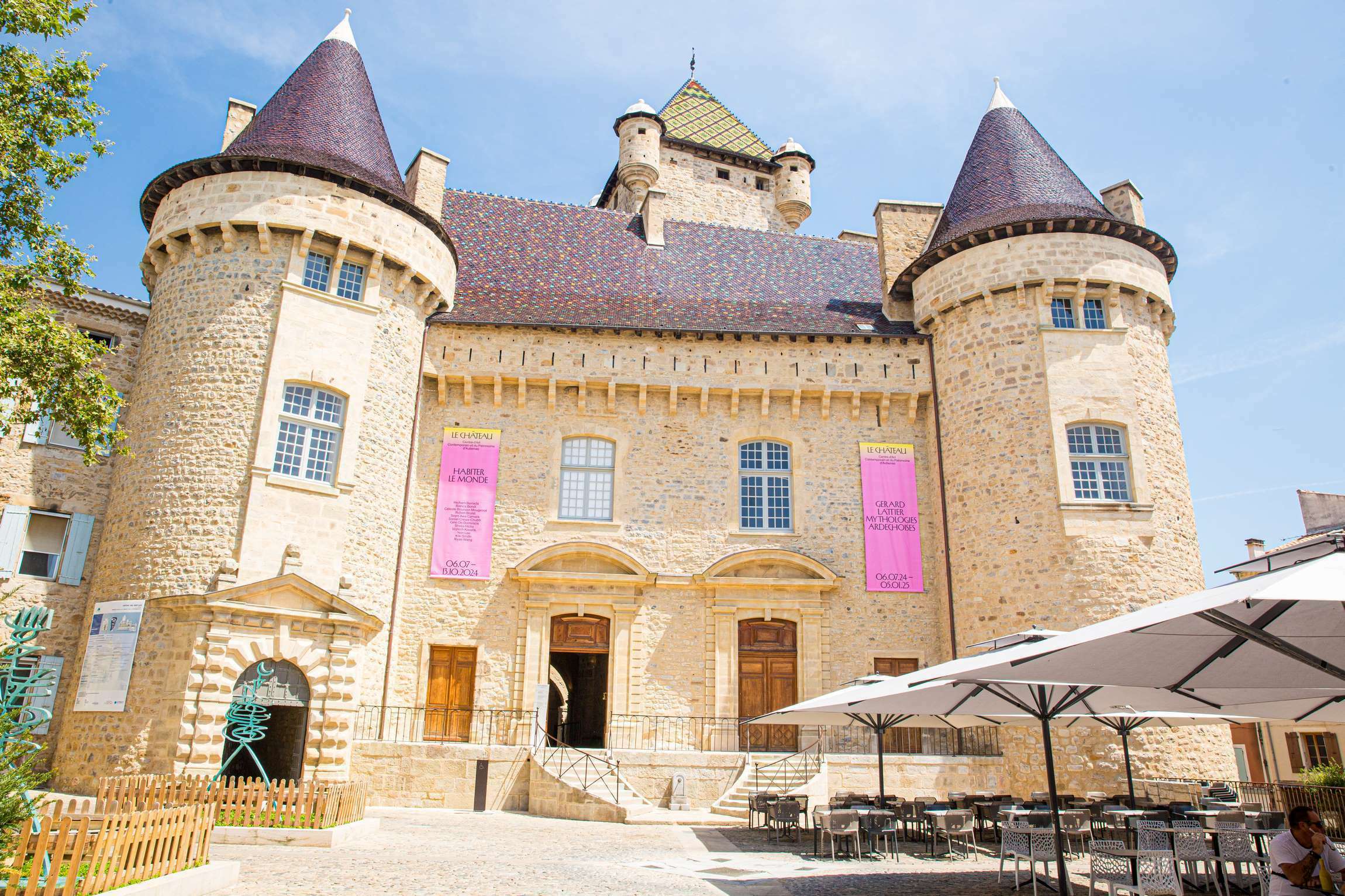 Visite du château avec Laurent Volay, architecte du patrimoine