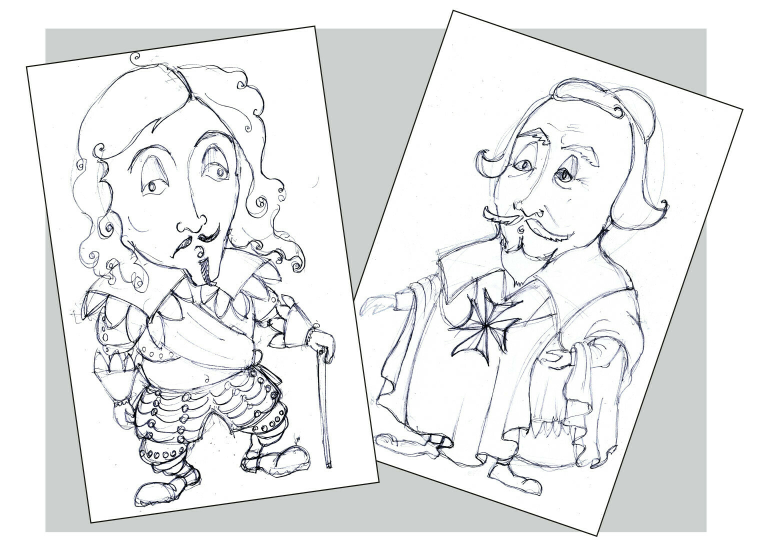 Atelier : « caricatures »