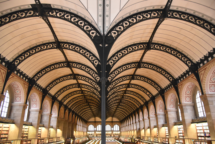 Visite de la bibliothèque Sainte-Geneviève