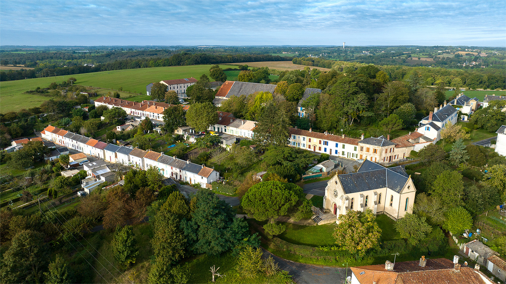 Faymoreau, village de corons