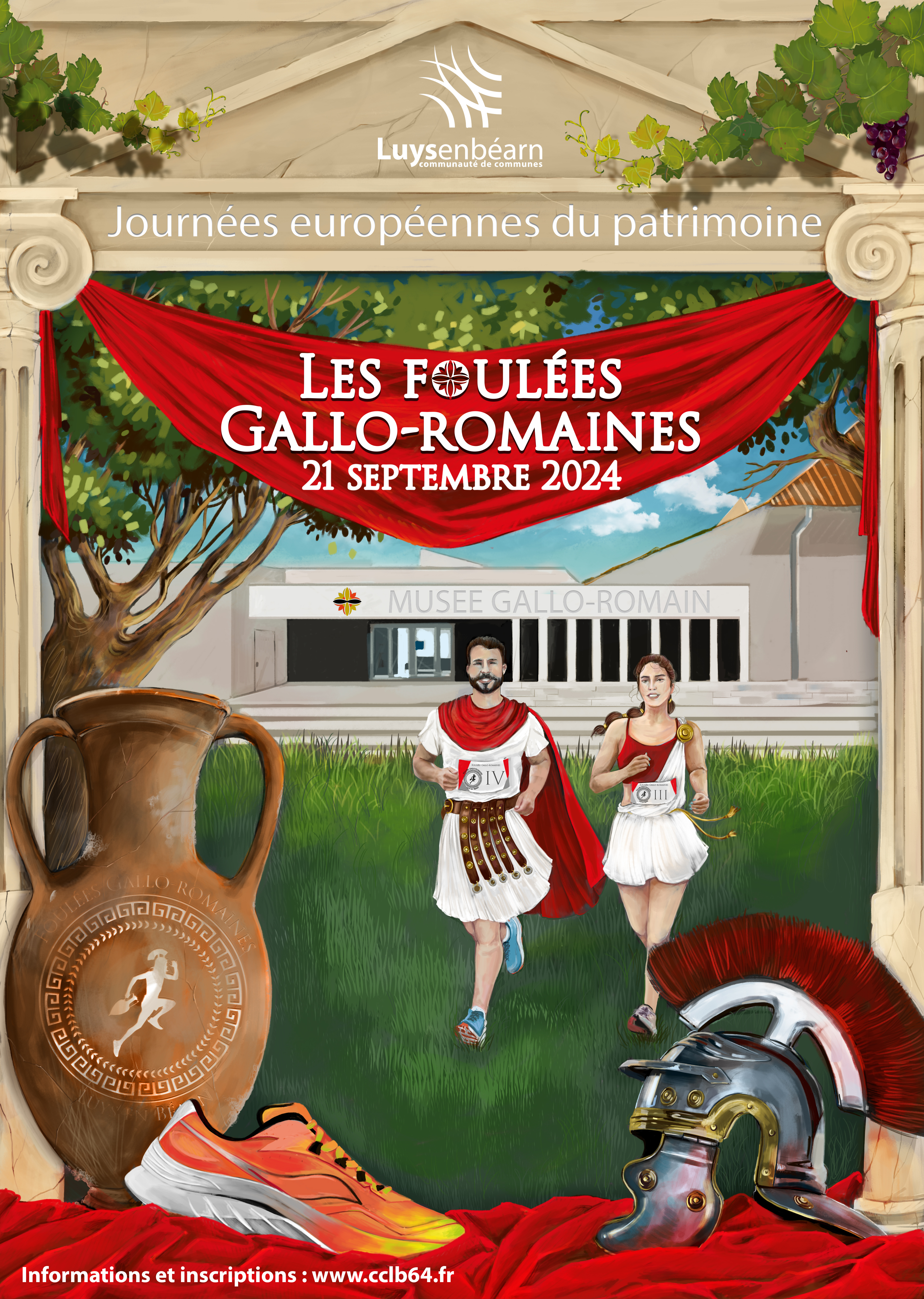 Circuit : « foulées gallo-romaines » Le 21 sept 2024