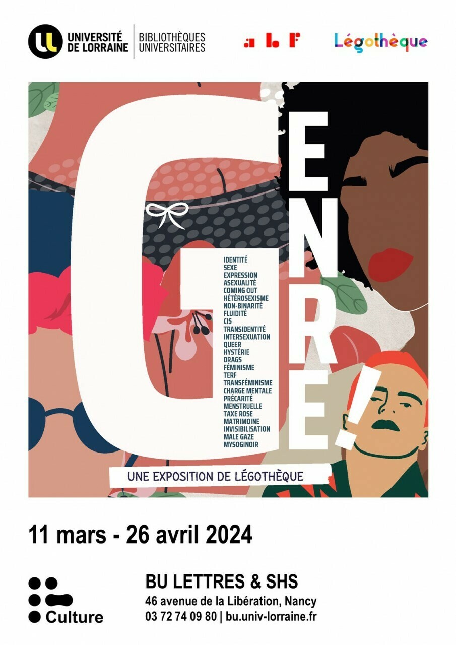 Exposition "Genre ? Vous avez dit genre ?" Du 20 au 22 sept 2024