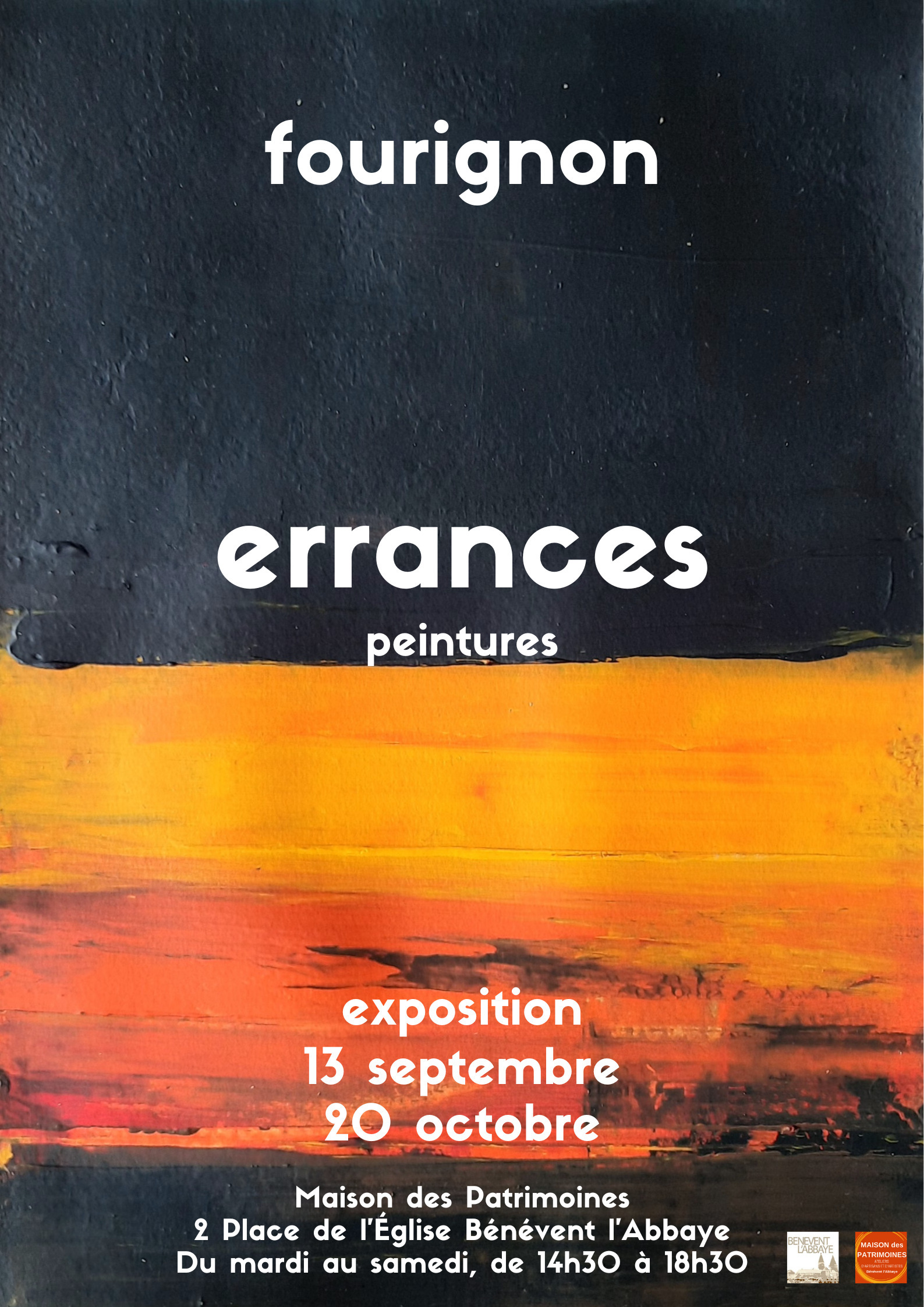 Exposition : « Errances » Du 20 au 21 sept 2024