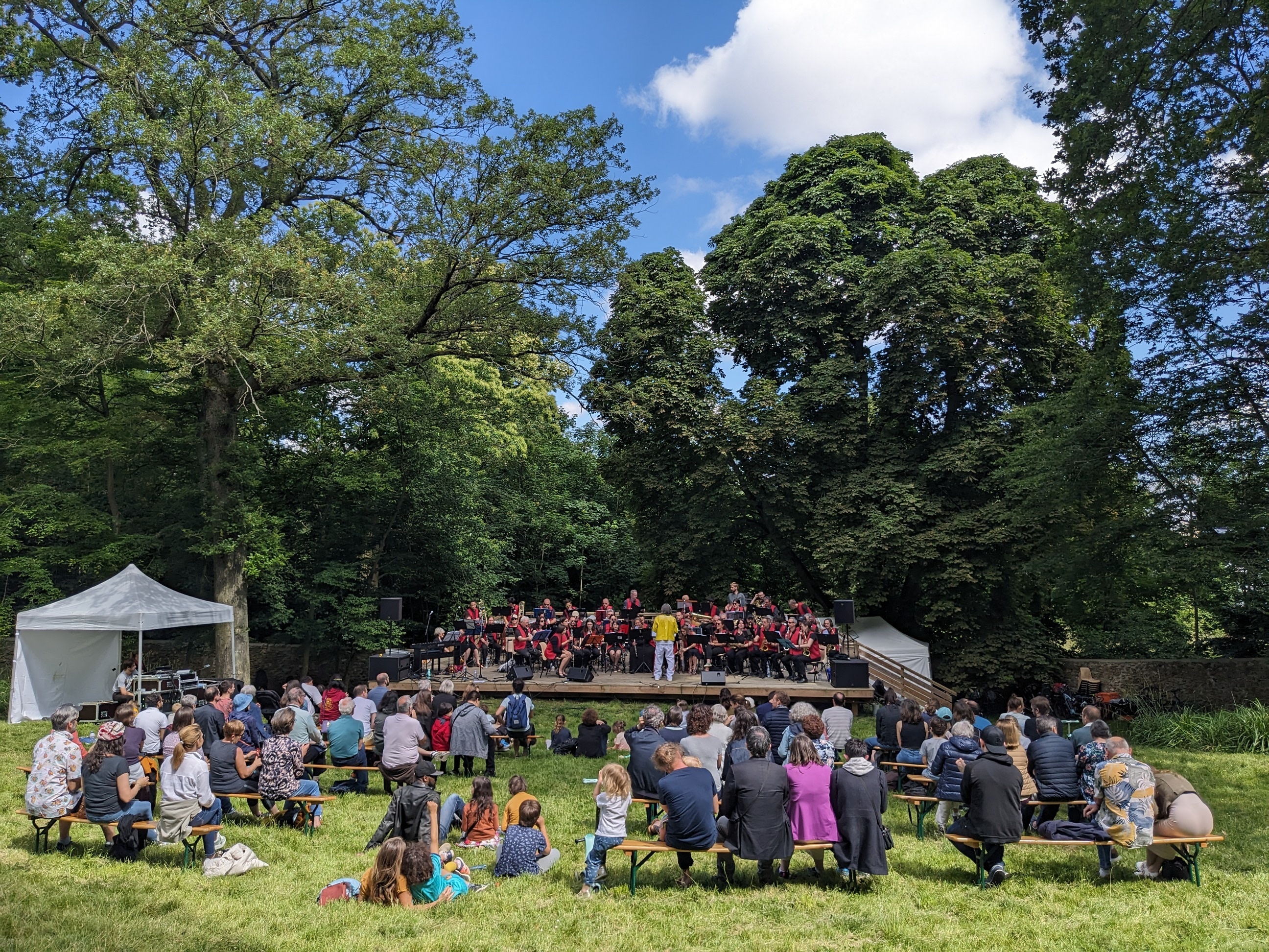 Dimanche culturel au Théâtre de verdure