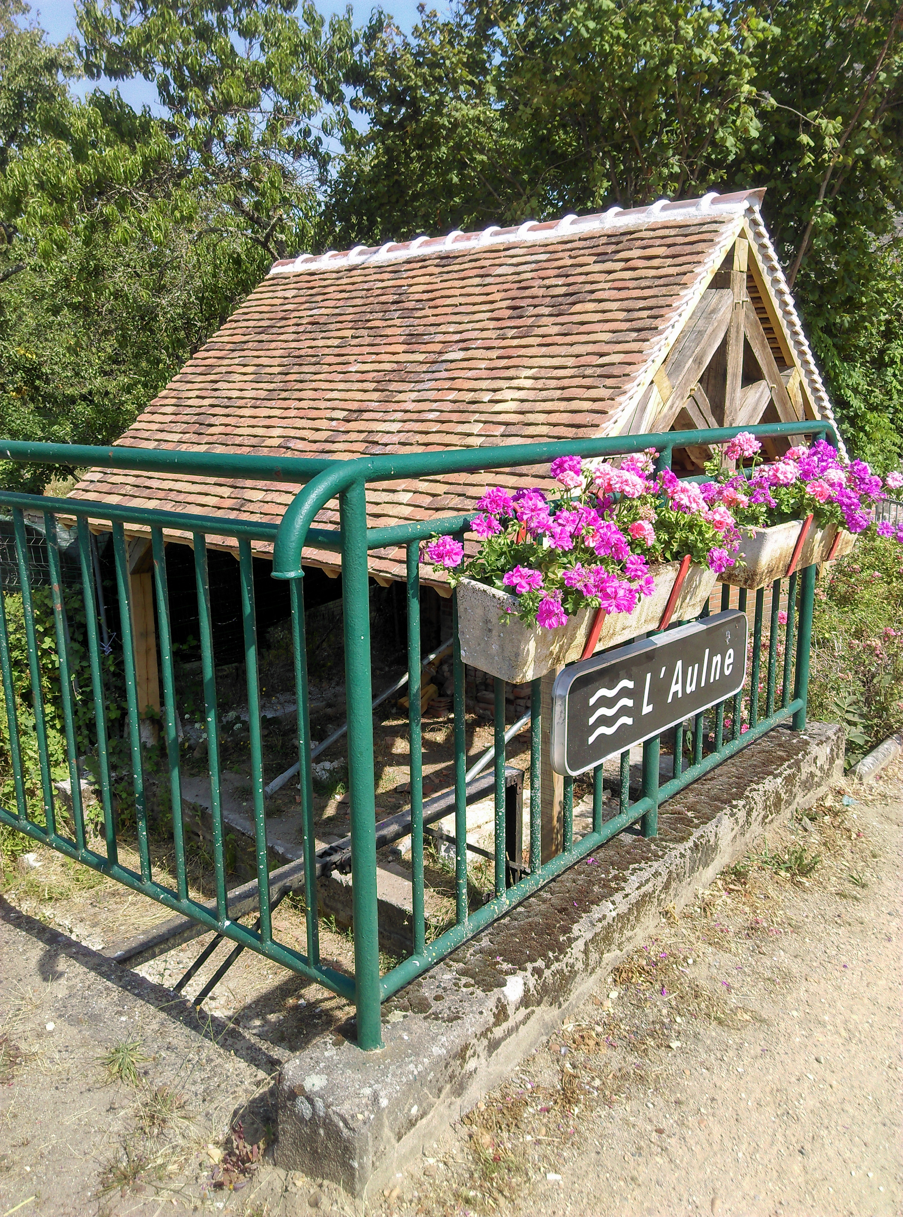 Visite du lavoir restauré Le 22 sept 2024