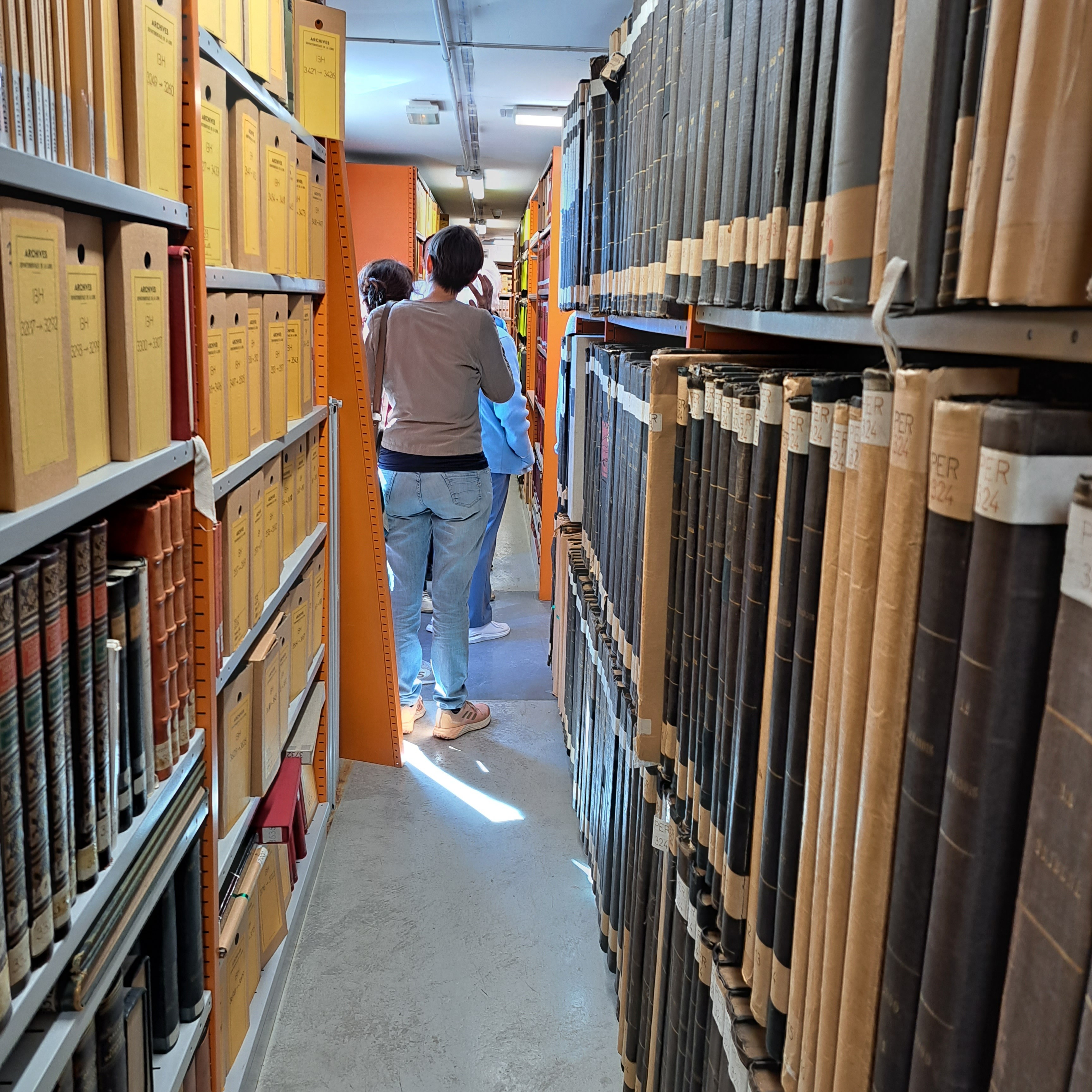 Visite guidée Coulisses des Archives Le 22 sept 2024