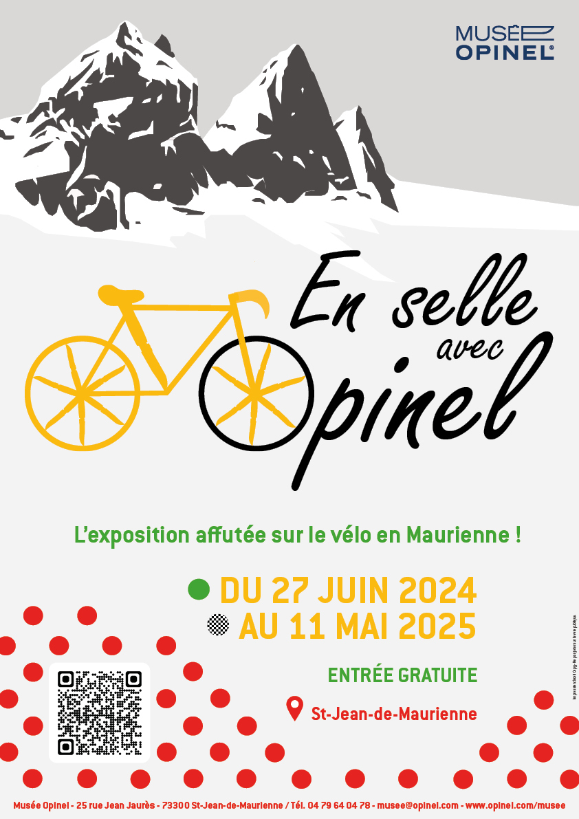 Exposition "En selle avec Opinel" Du 2/9/2024 au 10/5/2025