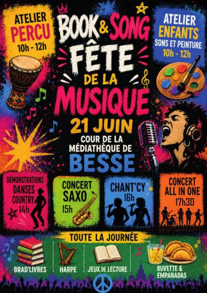 Book & song - atelier enfants sons et peinture