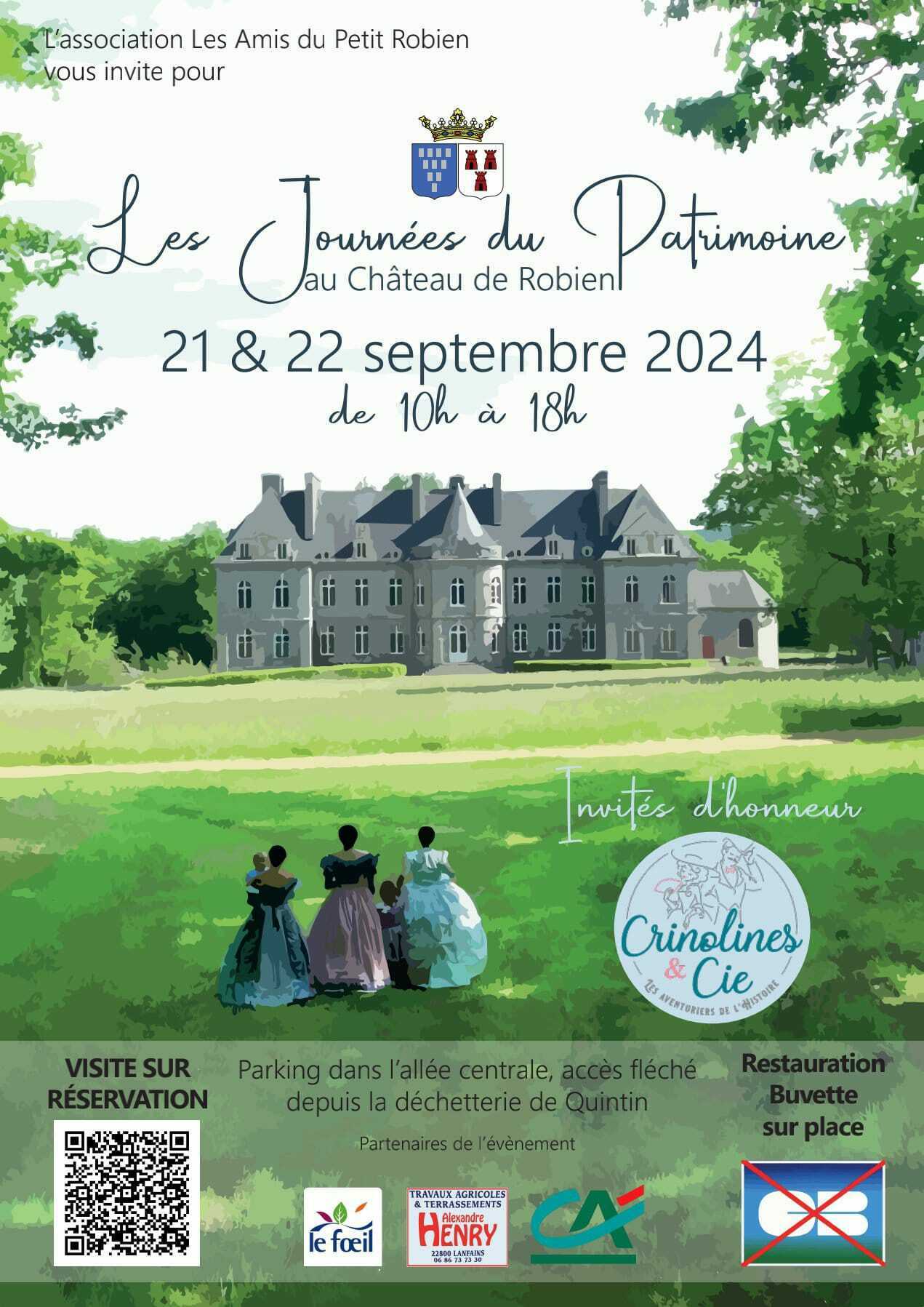 JEP - Le château de Robien ouvre ses portes Du 21 au 22 sept 2024