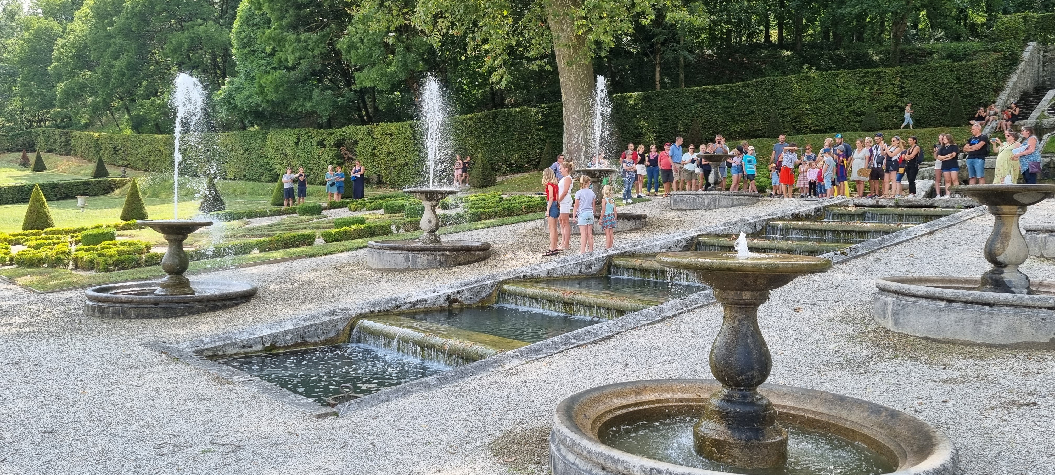 Visite des jardins et manœuvres des eaux des fontaines Le 22 sept 2024