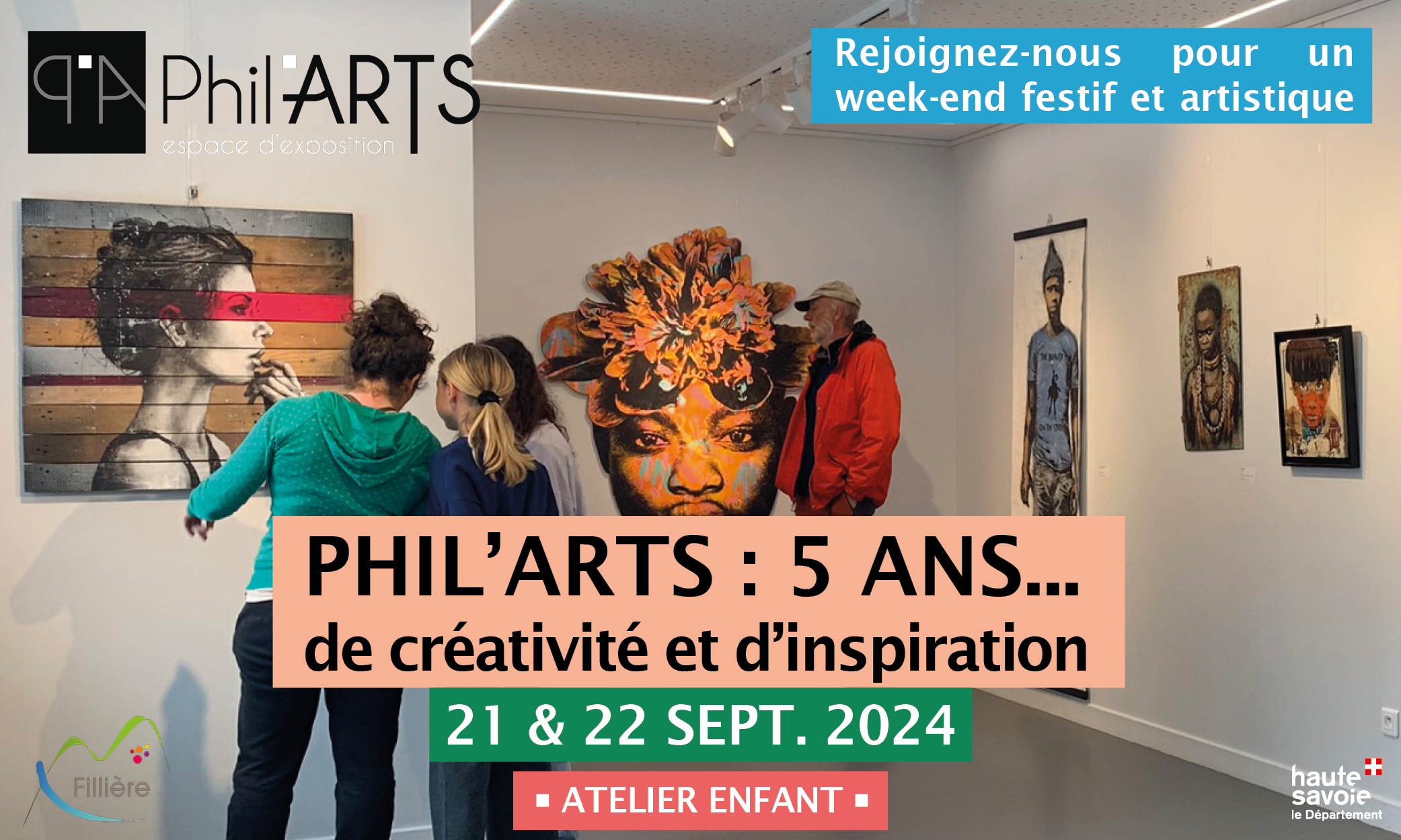 Atelier enfant Du 21 au 22 sept 2024