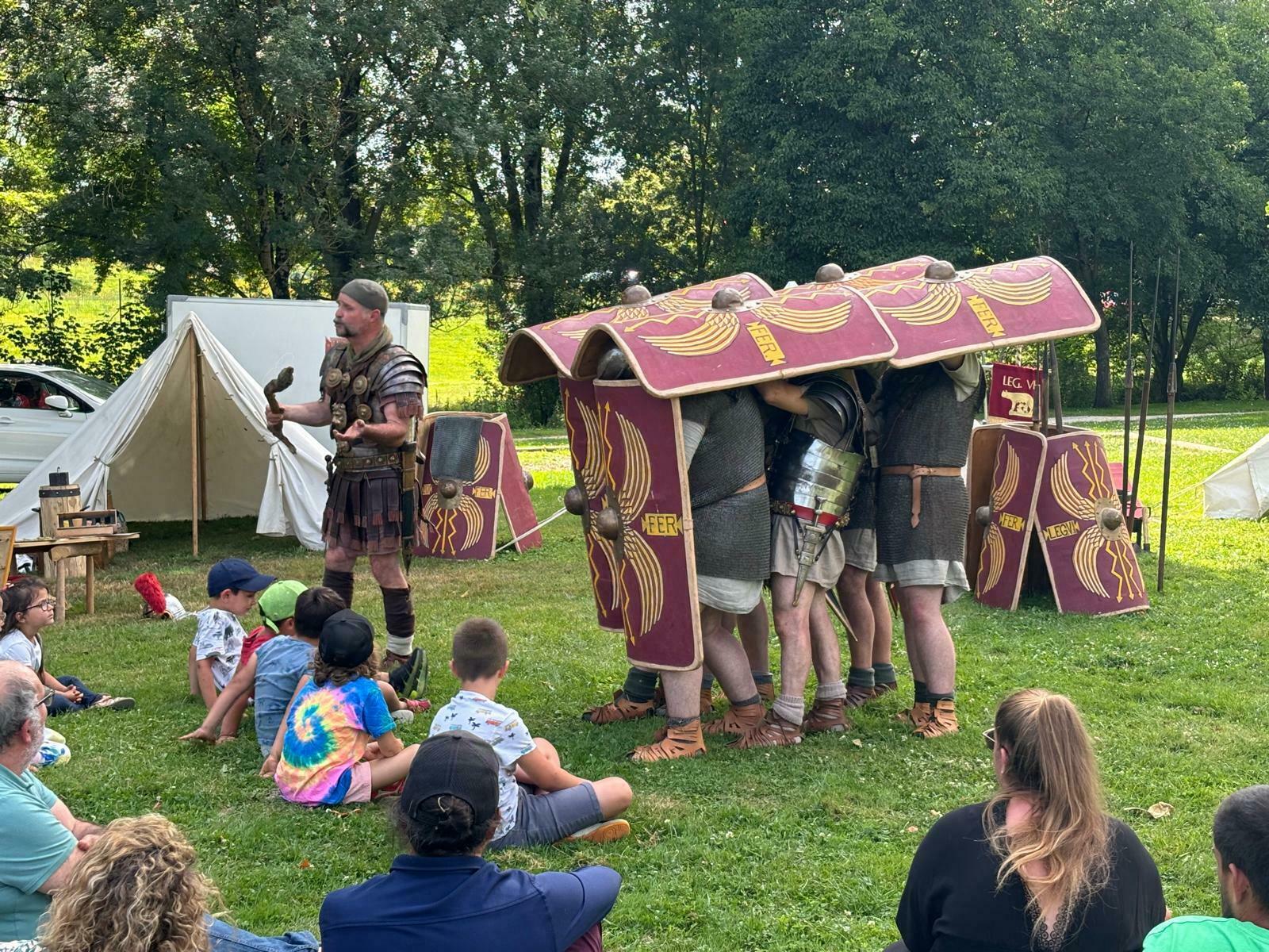 Animations, ateliers et spectacles de troupes de reconstitution historique