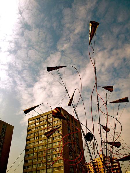 Inauguration de la Place des Beaux-Sons d’Aubervilliers par la Compagnie Décor Sonore