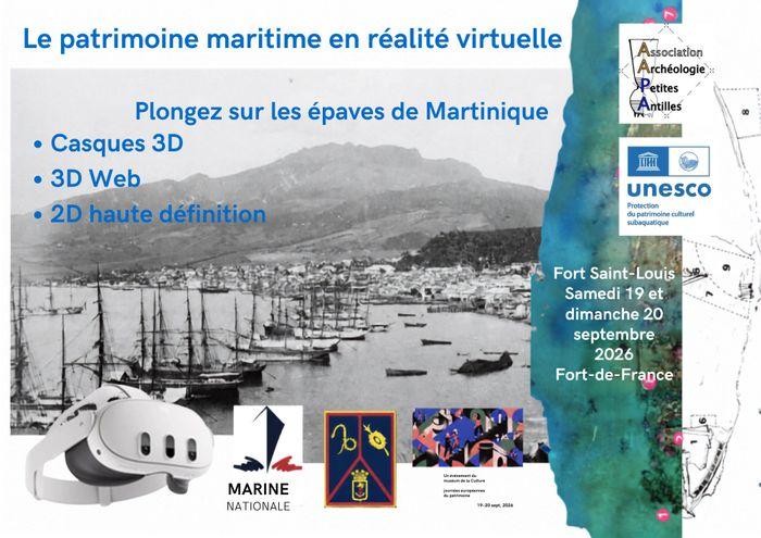 Atelier : le patrimoine maritime en réalité virtuelle
