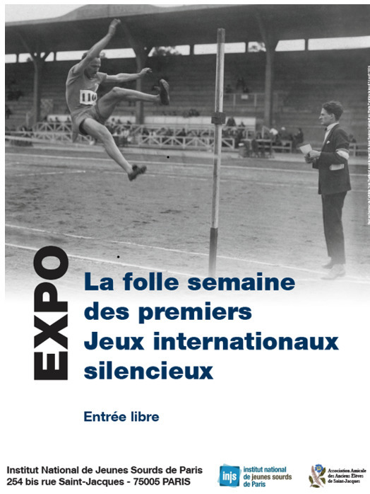 Centenaire des 1ers Jeux Olympiques des sourds : les jeux silencieux... Le 21 sept 2024