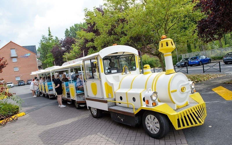 Visite historique commentée par Monsieur le Maire en petit train