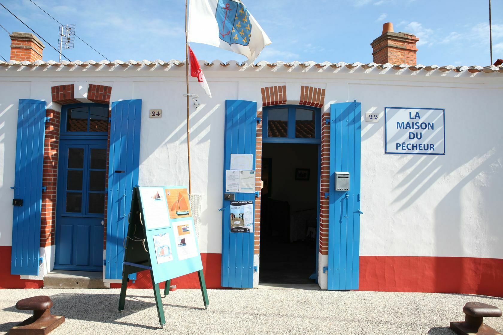 Visite de la Maison du Pêcheur par l