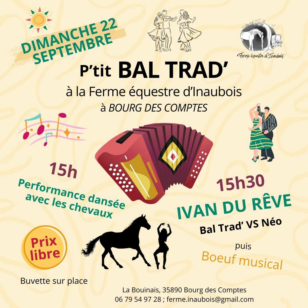 Performance dansée avec les chevaux sur musique trad