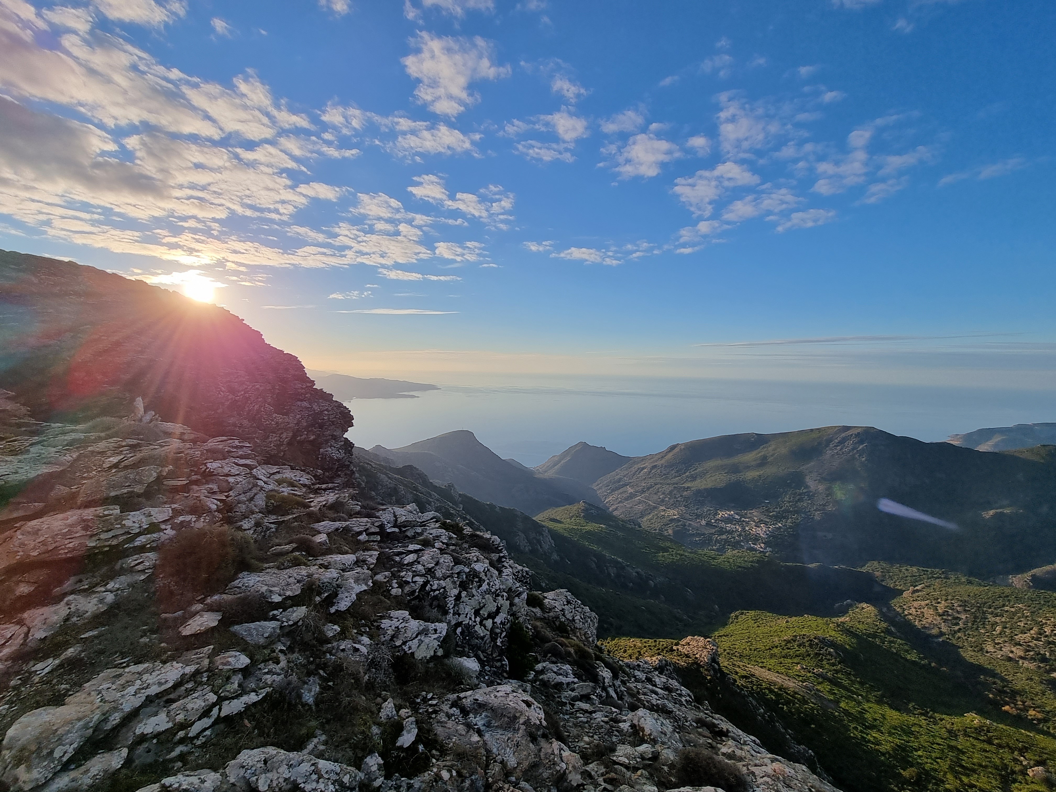 Randonnée pédestre "Balade entre 2 mers, sur les crêtes de Bastia", par Jean-Marc Poggi, accompagna…