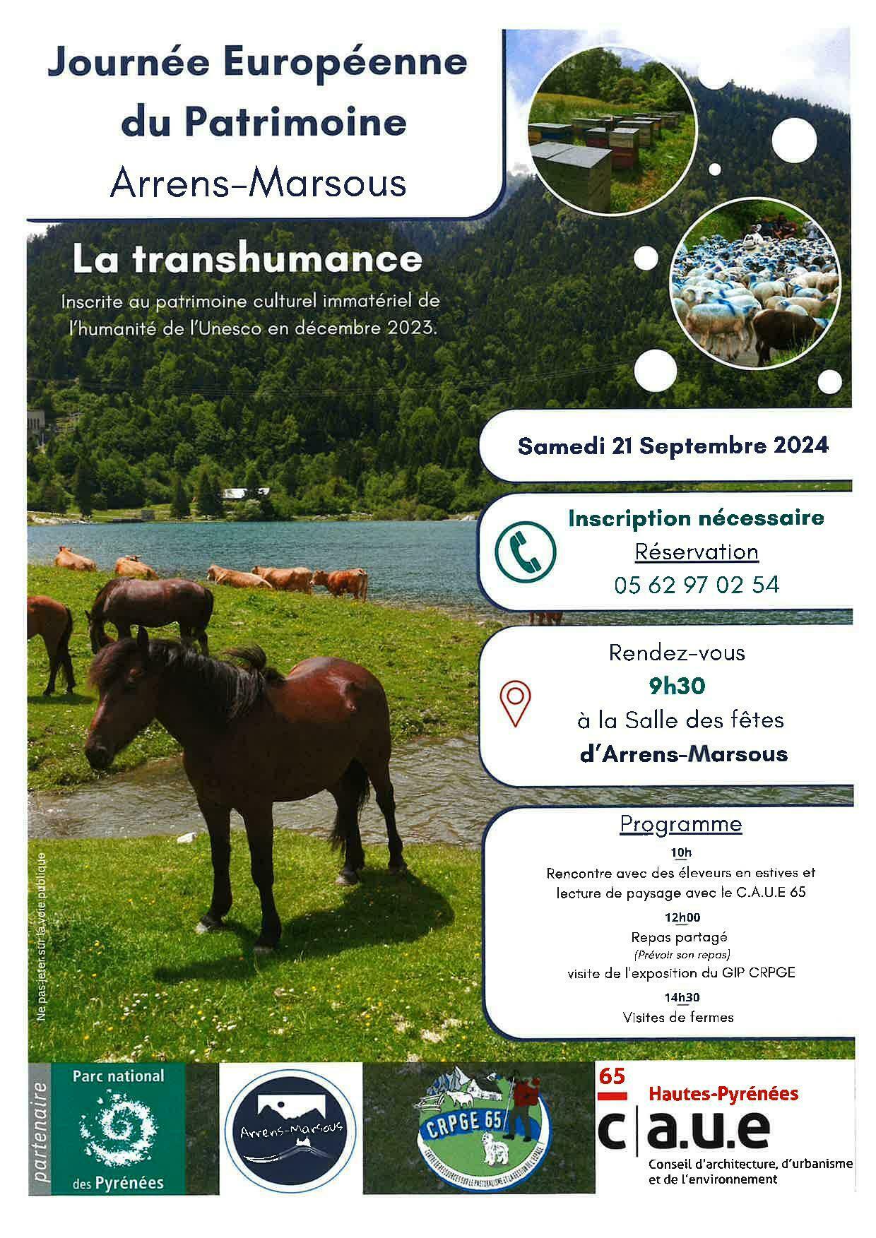 Visite commentée : « Agriculture de montagne et... Le 21 sept 2024